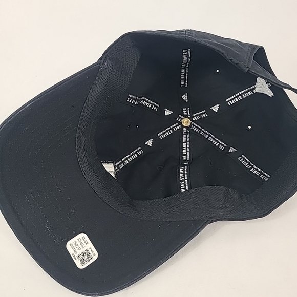 NEW Adidas Black Aeroready Cap Hat Men’s Adjustable Fit NWT - Picture 7 of 7